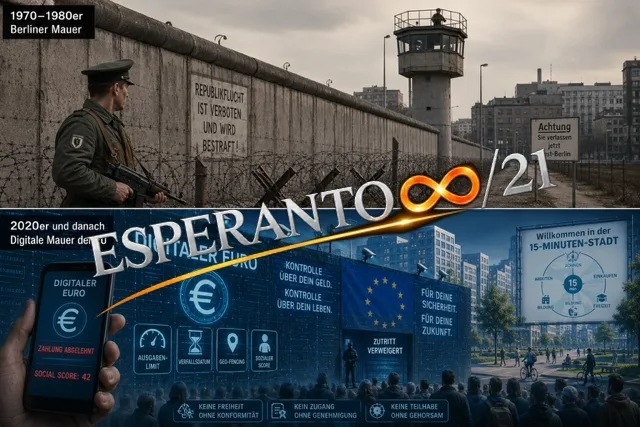 Berlin Wall and digital euro