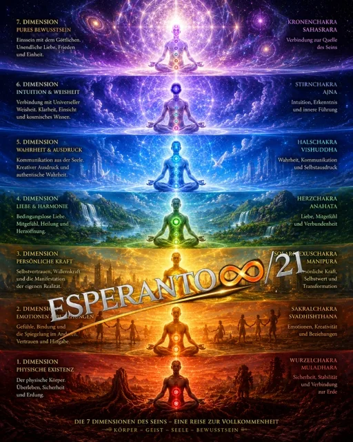The seven dimensions of being